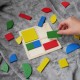 Detské geometrické puzzle - kruhy
