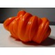 Inteligentná plastelína - základná - oranžová