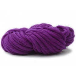 Priadza pre ručné pletenie - fialová