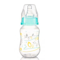 Antikoliková fľaštička standard Baby Ono - tyrkysová